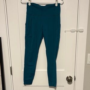 lululemon athletica Teal Fast & Free Leggings